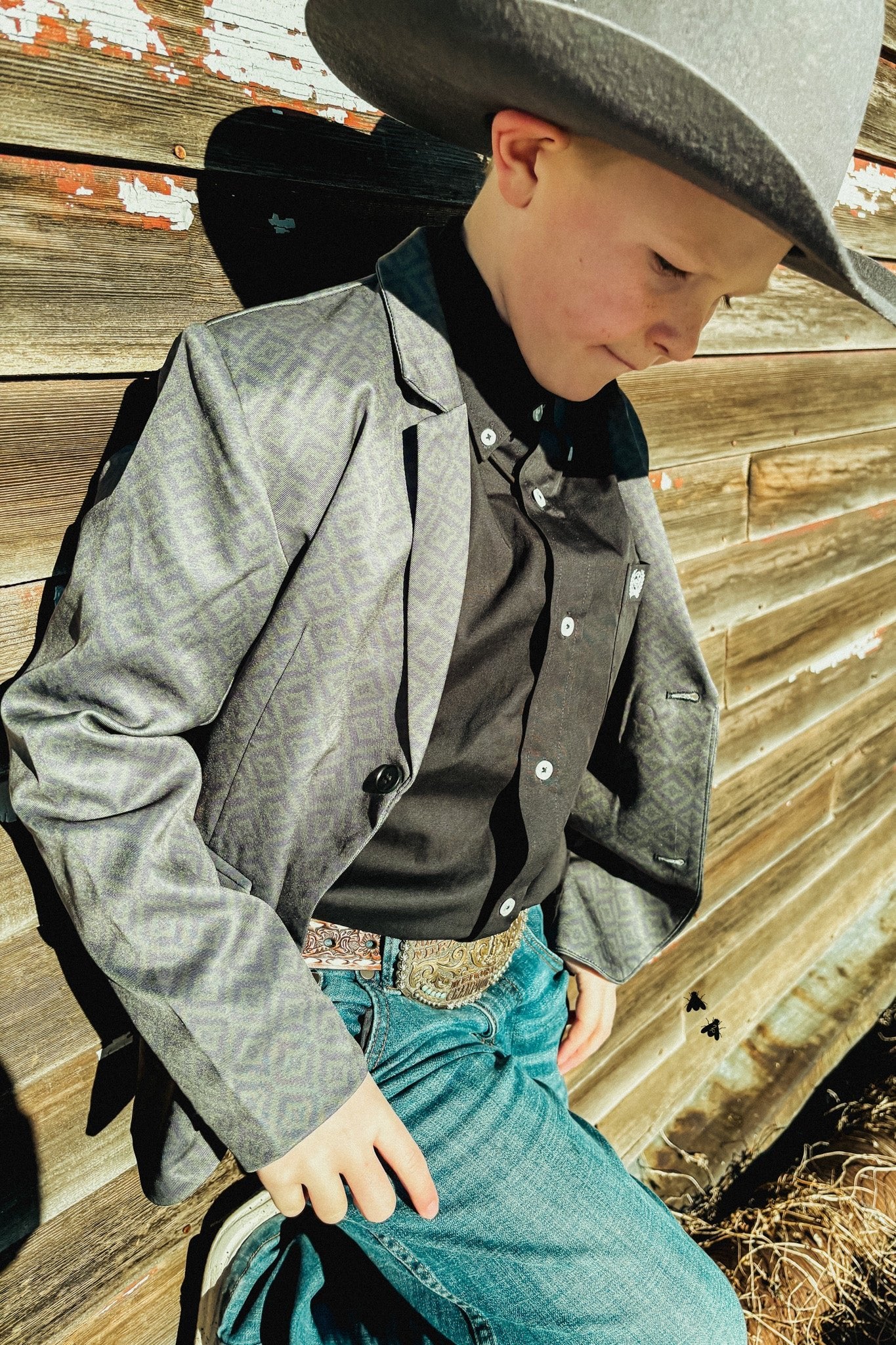 Boys western jacket best sale