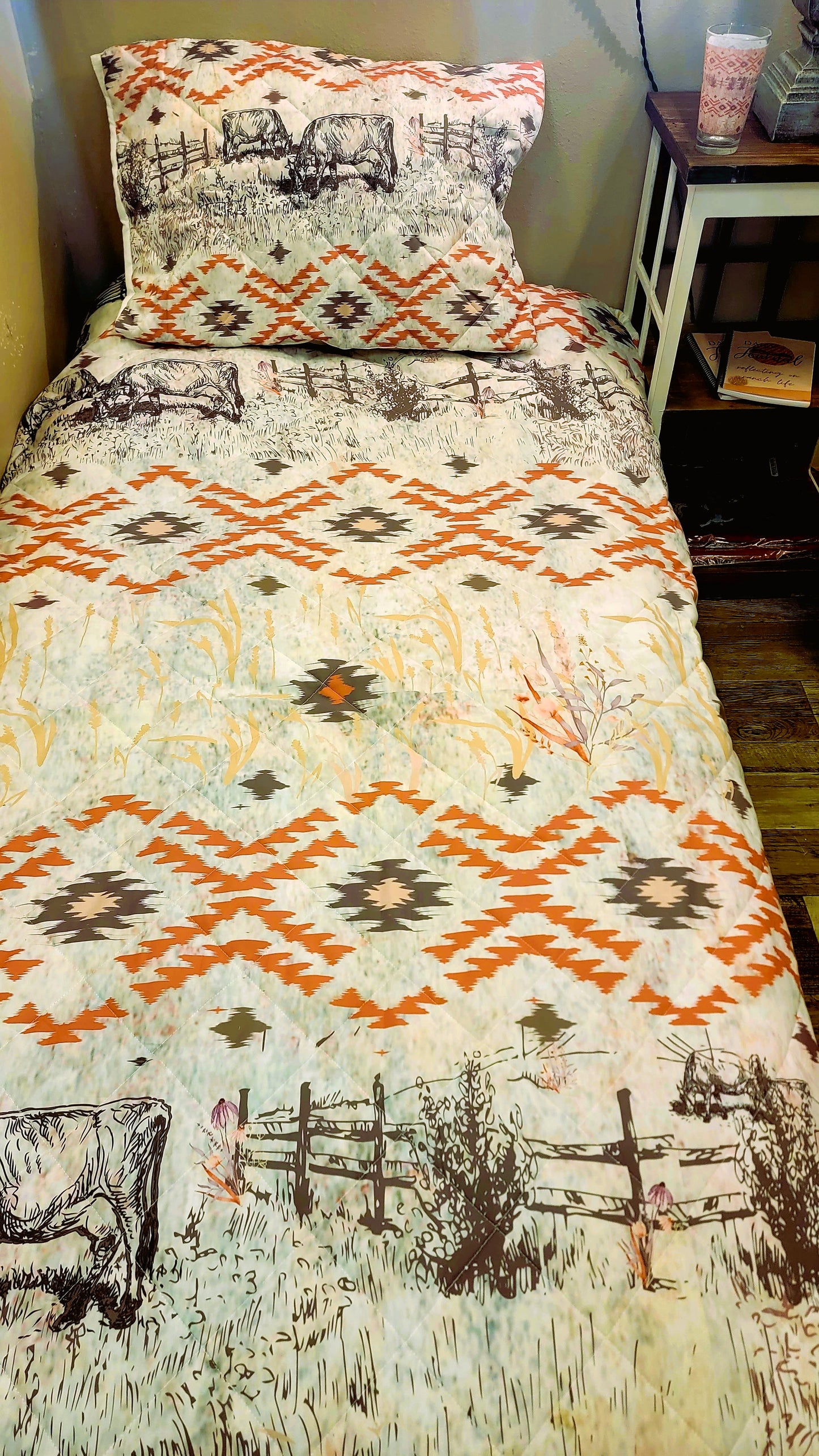 Prairie Days Quilted Bedding