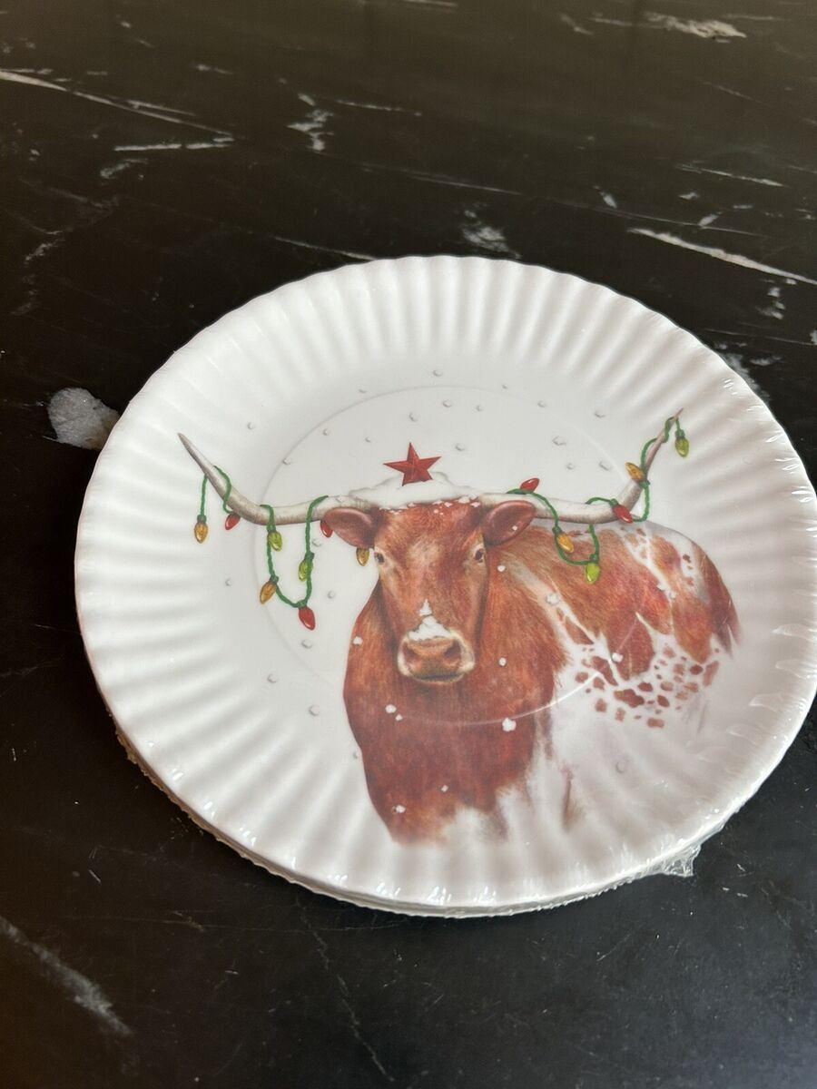 Longhorn Plates & Platter