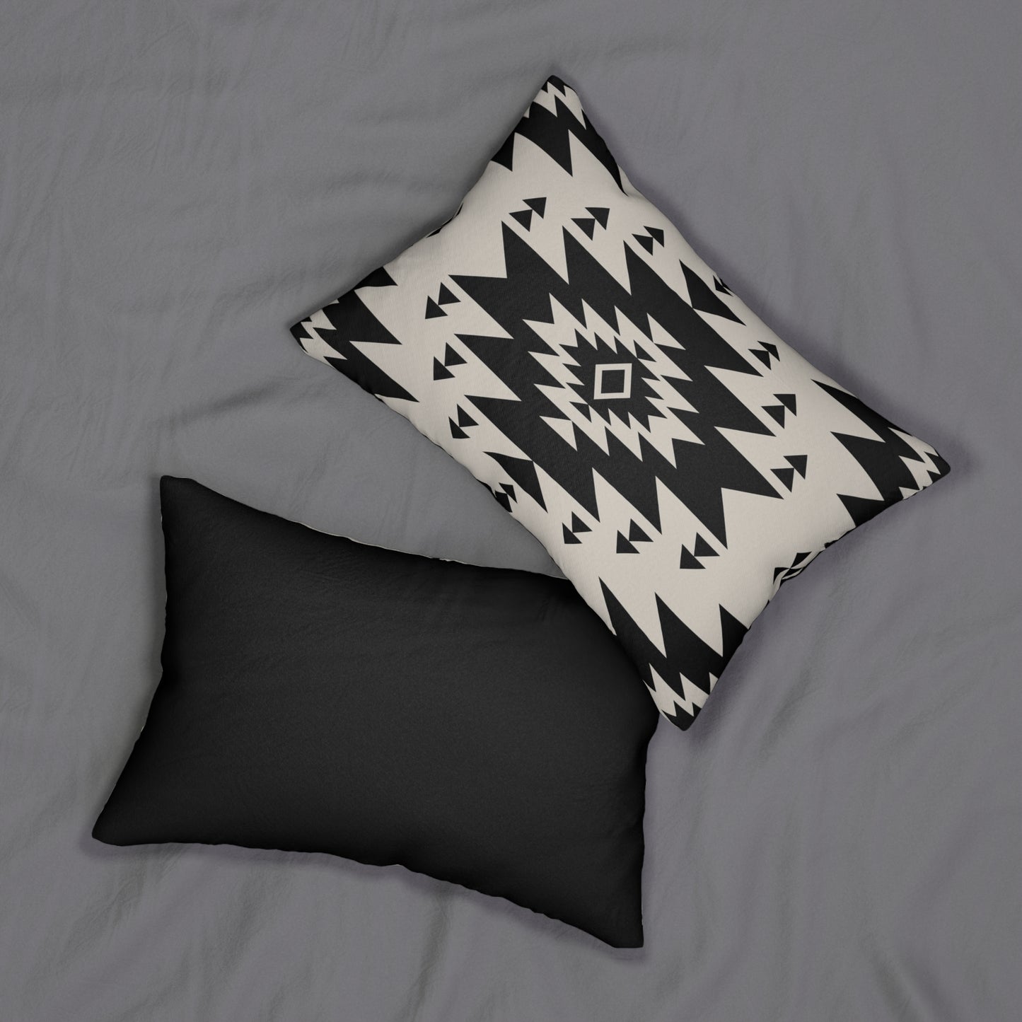 Spun Polyester Lumbar Pillow