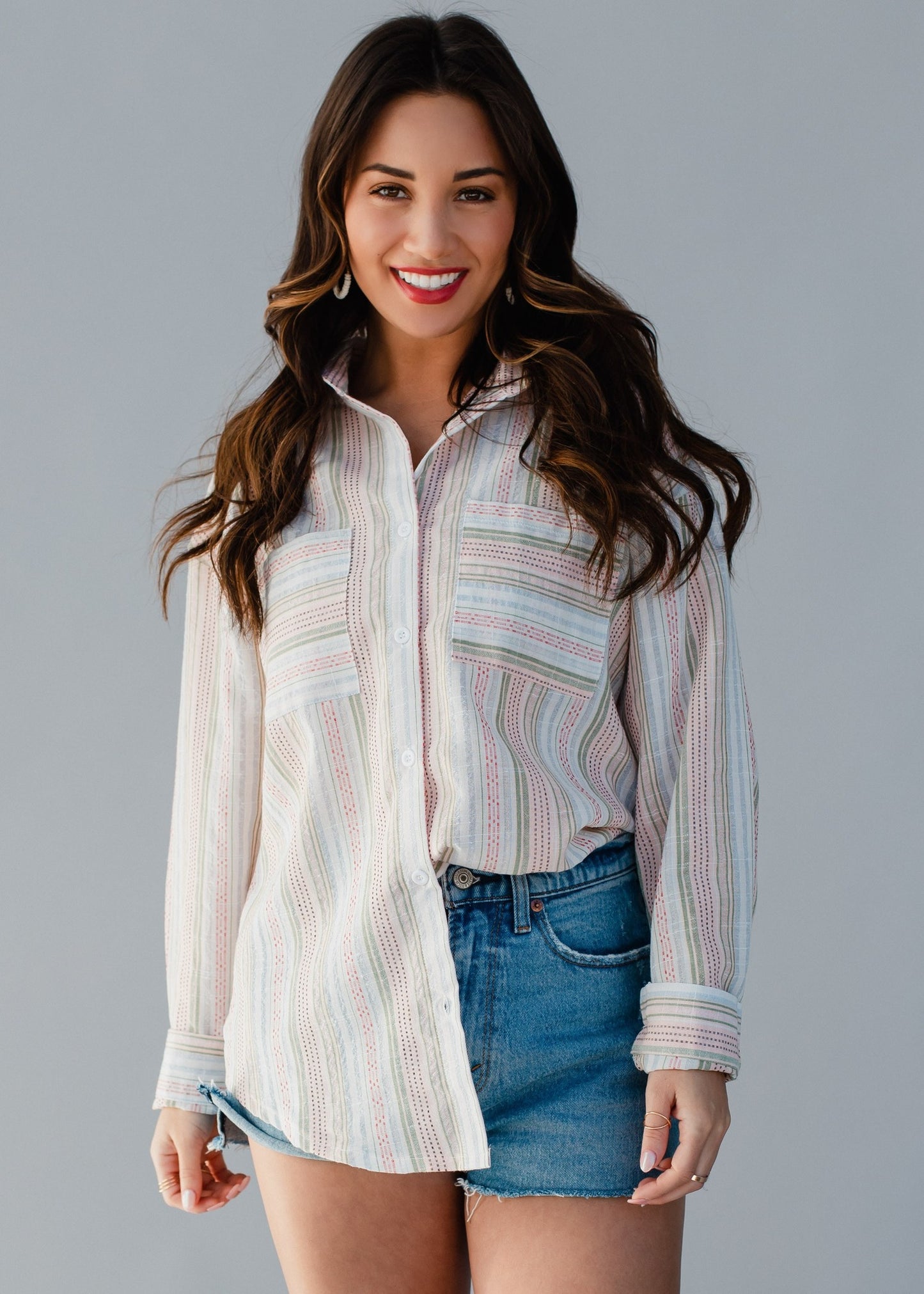 Striped Long Sleeve Shirt