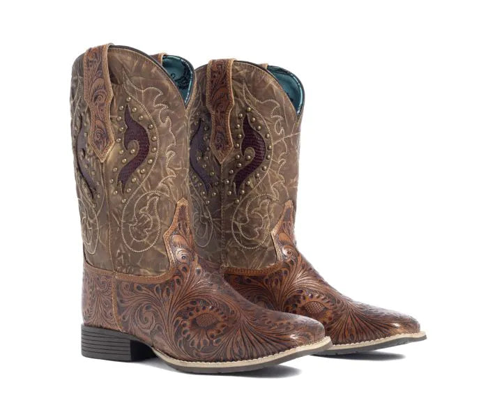 Ranchin Tooled Boots