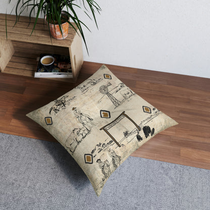 Pairs Floor Pillow