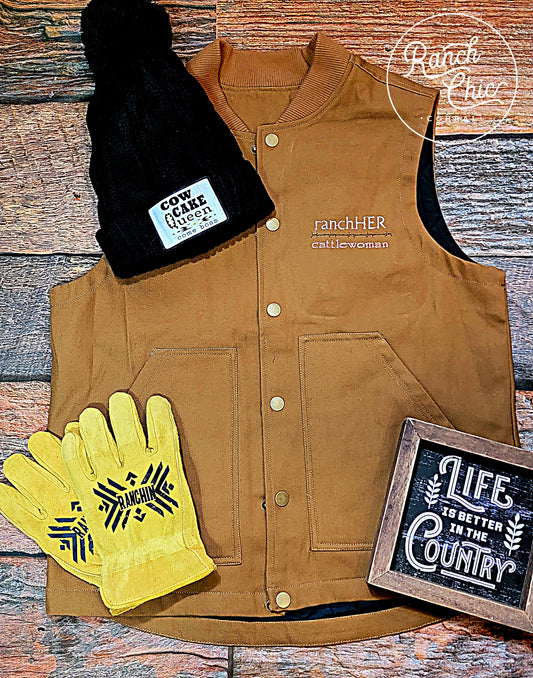 rancHER Work Vest or Jacket