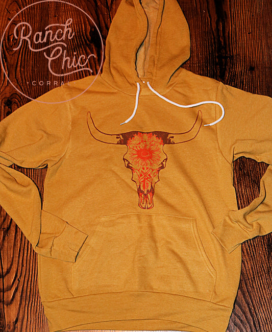 Sunflower Steer Sweatshirt