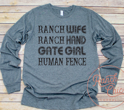 Human Fence Long Sleeve